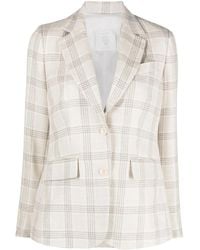 Eleventy - Single Breasted Long Jacket - Lyst