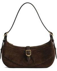 Zadig & Voltaire - Moonrise Schultertasche aus Wildleder - Lyst