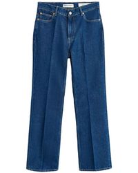 Our Legacy - 70S Cut Pressed-Crease Bootcut Jeans - Lyst