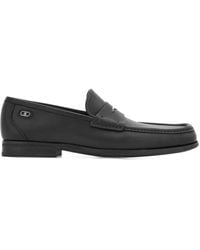 Ferragamo - Penny Leather Loafers - Lyst
