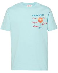 Mc2 Saint Barth - X Aperol Spritz T-Shirt mit Stickerei - Lyst