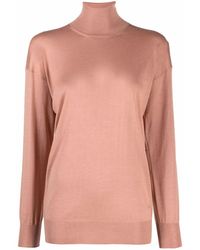 Tom Ford - High-neck Knitted Long-sleeve Top - Lyst