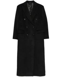 Eraldo - Double-Breasted Peaked-Lapels Coat - Lyst