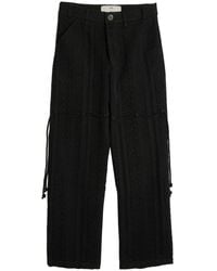 Song For The Mute - Pantalon Ample À Détail De Chaîne - Lyst