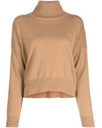 N.Peal Cashmere - Jersey Relaxed con cuello vuelto - Lyst