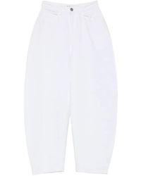 Rohe - Curved Wide-Leg Jeans - Lyst