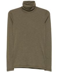 Jil Sander - High-Neck Long-Sleeve T-Shirt - Lyst
