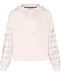Liu Jo - Embellished Hoodie - Lyst