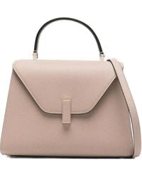 Valextra - Bolso shopper mini con asa superior y solapa - Lyst