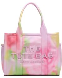 Marc Jacobs - Large Blurred Floral Tote Bag - Lyst