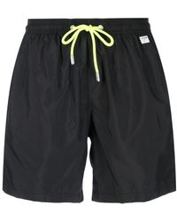 Mc2 Saint Barth - Pantone Logo-patch Swim Shorts - Lyst