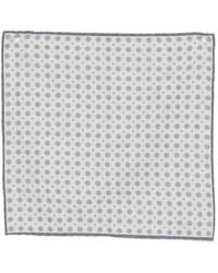 Eleventy - Geometric-Pattern Pocket Square - Lyst