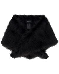 Simone Rocha - Bufanda De Pelo Sintético Con Detalles De Cristal - Lyst