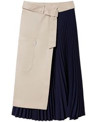 Twinset - Pleated Wrap Skirt - Lyst