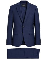 DIGEL - Textured Single-Breasted Suit - Lyst