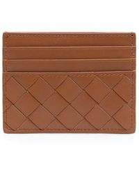 Bottega Veneta - Intrecciato Leather Cardholder - Women's - Calf Leather - Lyst