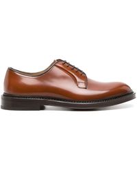 SCAROSSO - Harry Leather Derby Shoes - Lyst