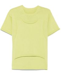 Issey Miyake - Knitted T-Shirt - Lyst