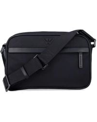 Emporio Armani - Logo-Plaque Crossbody Bag - Lyst