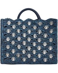 Rabanne - Tote Bag Aus Gewebtem Bast - Lyst
