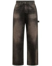 Barrow - Logo-Embroidered Carpenter Jeans - Lyst