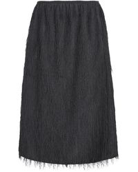 JNBY - Fringe-Jacquard Skirt - Lyst