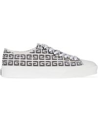 Givenchy - City 4g-monogram Low-top Sneakers - Lyst