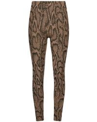 Wolford - Snake-Print Trousers - Lyst