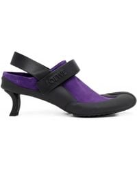 Loewe - Dive Touch-Strap Pumps - Lyst