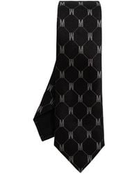 Moschino - Corbata De Seda Con Monograma - Lyst