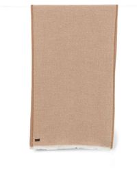 Canali - Herringbone Frayed-Edge Scarf - Lyst