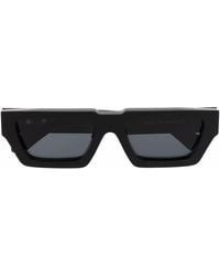 Off-White c/o Virgil Abloh - Manchester Rectangular-frame Sunglasses - Lyst