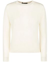Weekend by Maxmara - Crewneck Knitted Top - Lyst