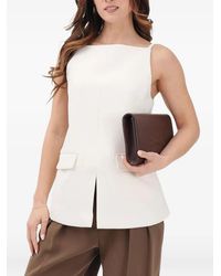 ARMANI EXCHANGE - Backless Tank Top - Lyst