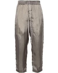 Rick Owens - Astaires High-waist Cropped Trousers - Lyst