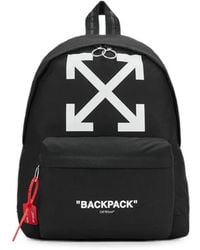 Off-White c/o Virgil Abloh - Arrows-Print Zip-Front Backpack - Lyst