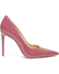 Stuart Weitzman - 100 Mm Stuart Power Pumps Met Puntige Neus - Lyst
