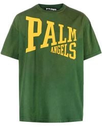 Palm Angels - Branded T-shirt, - Lyst