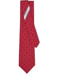 Ferragamo - Mail-Print Silk Tie - Lyst