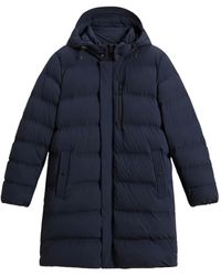 Woolrich - Plumífero Con Capucha - Lyst