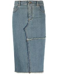 Tom Ford - Gonna Midi A Matita Con Ruches - Lyst