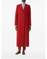 Fabiana Filippi - Collarless Rear-Slit Coat - Lyst