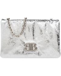 Balenciaga - ロゴプレート ショルダーバッグ - Lyst