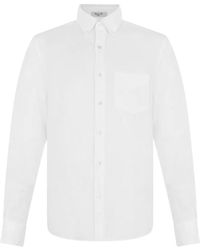 GANT - Long-Sleeve Linen Shirt - Lyst