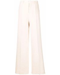 Amiri - High-Waisted-Woven Trousers - Lyst