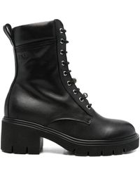 Nero Giardini - 55Mm Lace-Up Boots - Lyst