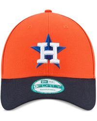 KTZ - 9Forty Houston Astros The League Strapback Cap - Lyst