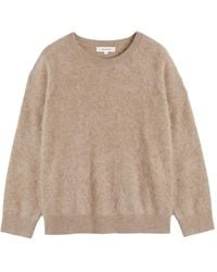 Chinti & Parker - Brushed Crew-Neck Sweater - Lyst