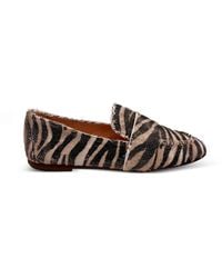 Agl Attilio Giusti Leombruni - Mocassins Marienne À Imprimé Zébré - Lyst