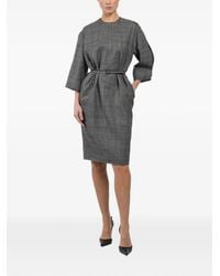 Sa Su Phi - Diana Belted Check Mini Dress - Lyst